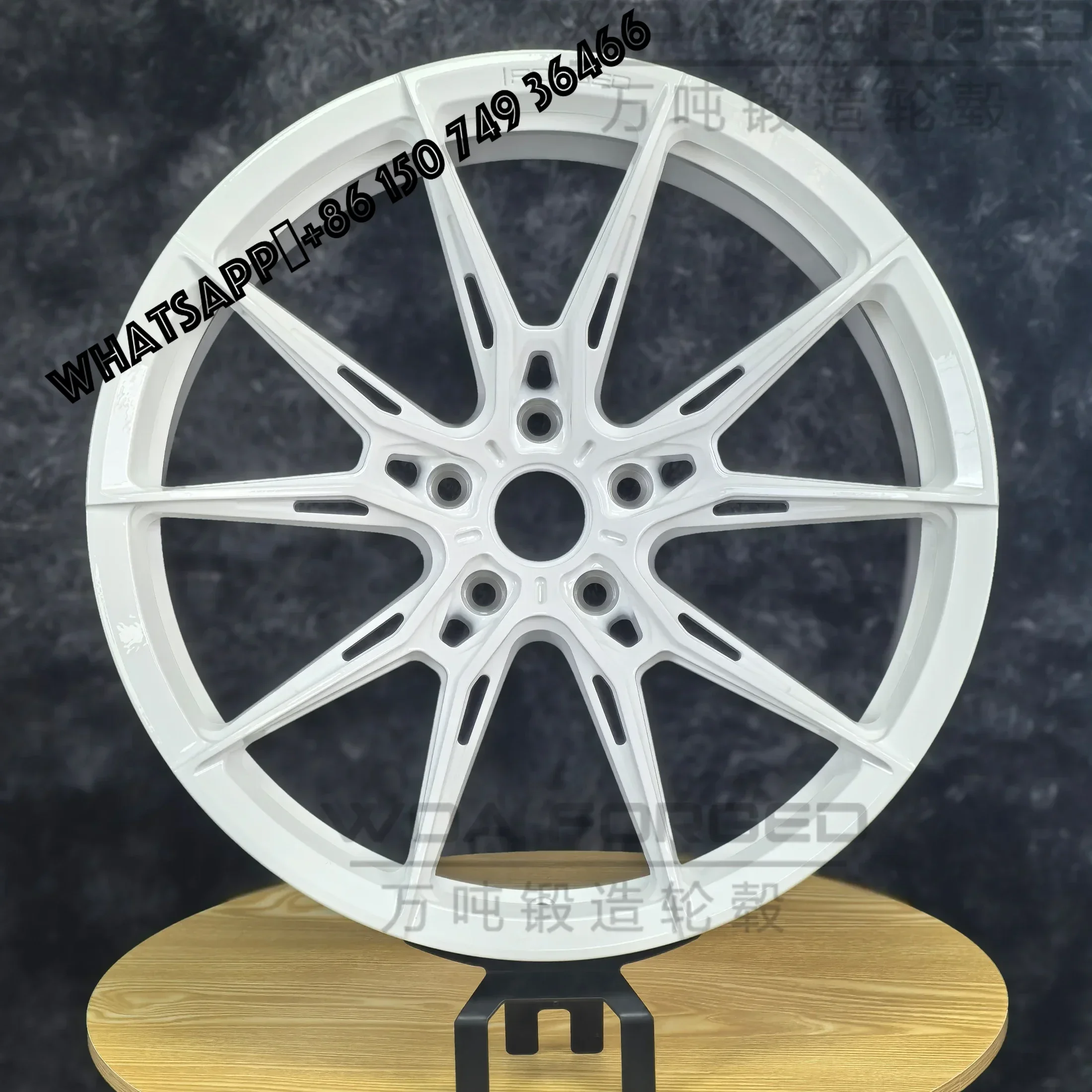 

6061-T6 New R.2 FG Racing Car Stylish Muscular 18-22 Inch Forged Aluminum Deep Dish Chrome Polished Low Weight Wheels 5x