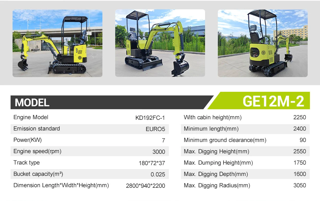 Passen Sie den Minibagger mit 1,4 Tonnen und 2,6 Tonnen Yanmar-Motor und Schnellkupplung an. CE EPA EURO5-Bagger zum Fabrikpreis zum Verkauf mit Bagger – Detail 10