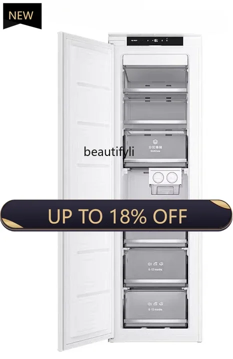 

Z189 A01 Fully embedded refrigerator ultra-thin zero-embedded cabinet air-cooled built-in folio hidden inlay