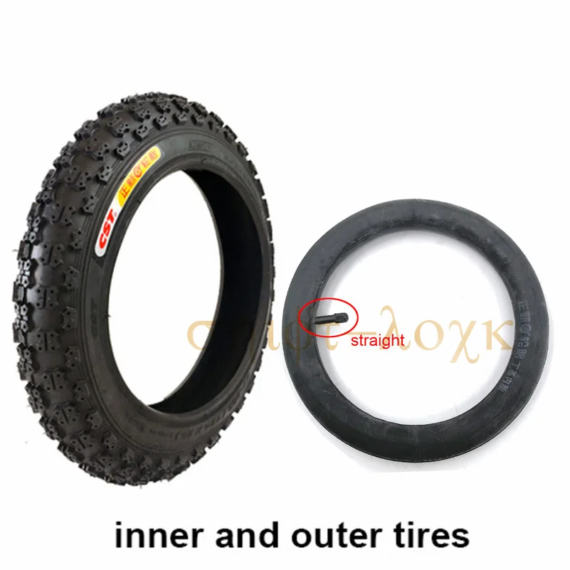 12 Inch Tire  1/2x2 1/4 57-203 for Gas Electric Scooters / E-Bike / Bicycle Tyre  1/2X2  Wheel  & Inner Tube