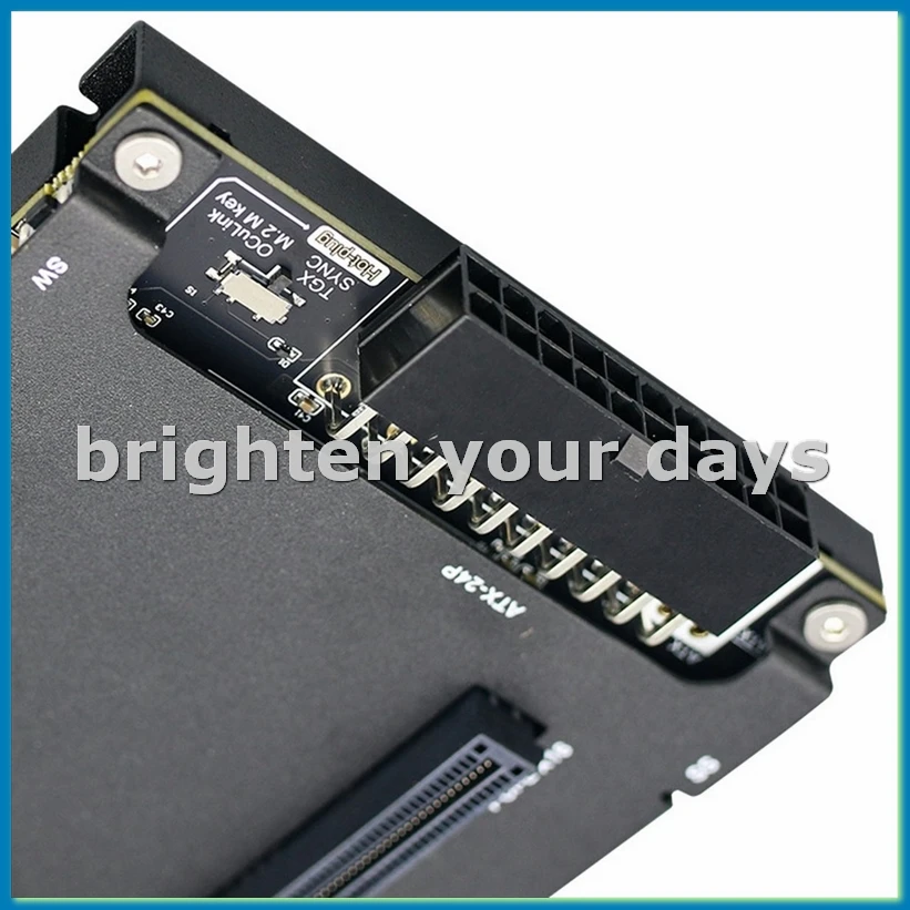 

OCuLink Graphics Card Docking Station OCuP4V2 PCI-E4.0 Chip Support for /AMD/ Series Graphics Cards-VVNB