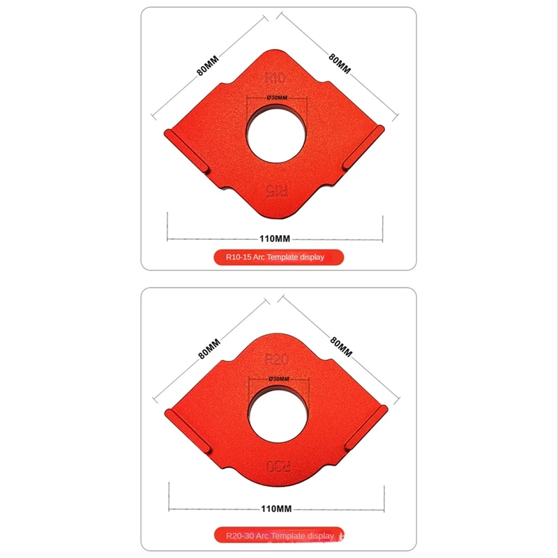 Nowa maszyna do grawerowania do obróbki drewna z kątem R szablon do obróbki drewna z półokrągłym kątem do obróbki drewna