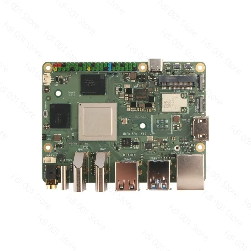 ROCK 5B + Development Board RK3588 8-core CPU Supports 8K HDMI