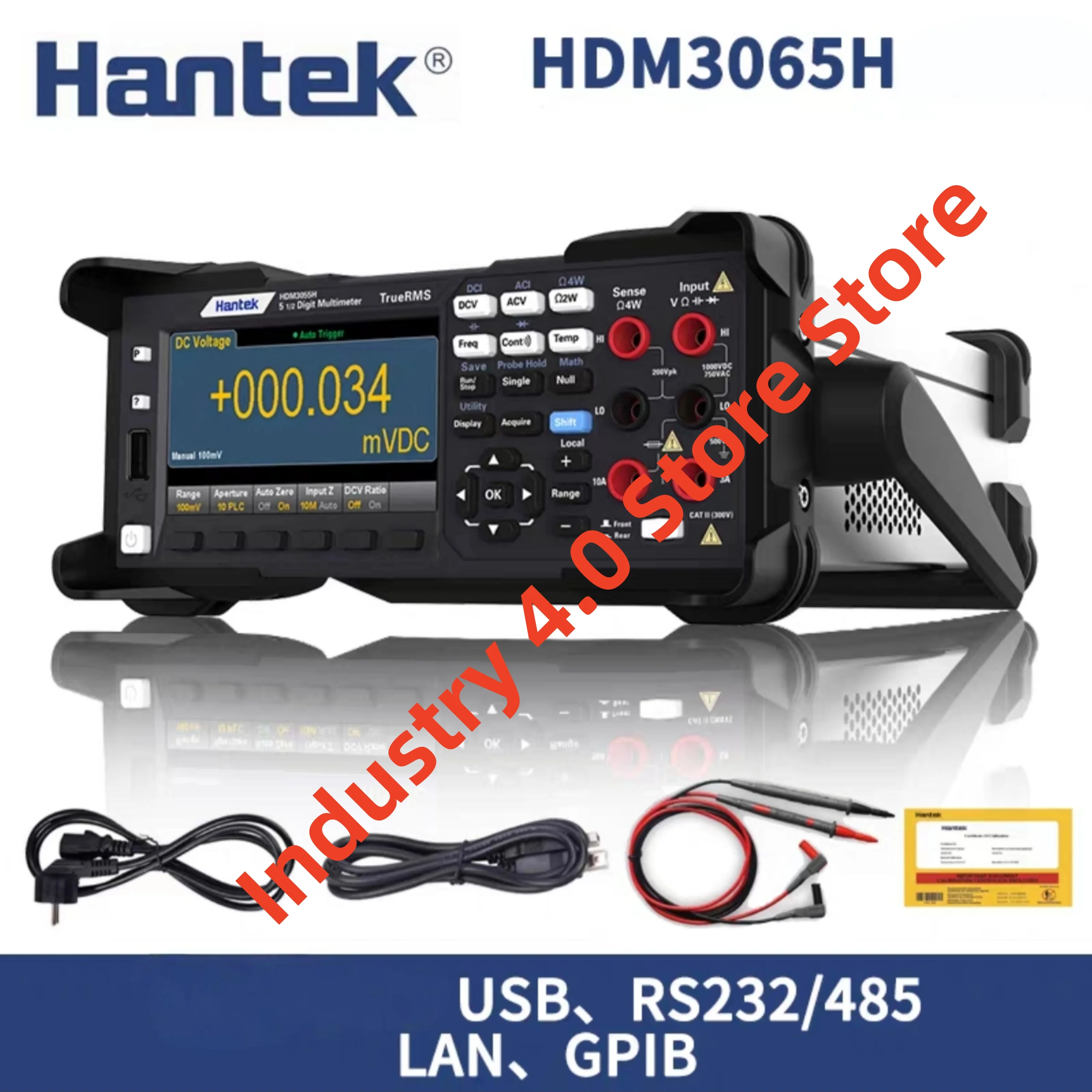 

Hantek HDM3065H Six-bit semi-high precision digital desktop multimeter new original
