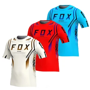 Rvouei Fox Enduro Downhill Cycling Sweatshirt Mtb Mountain Bike Shirt Motorcycle Jersey Off-road Sportswear Clothing Ciclismo