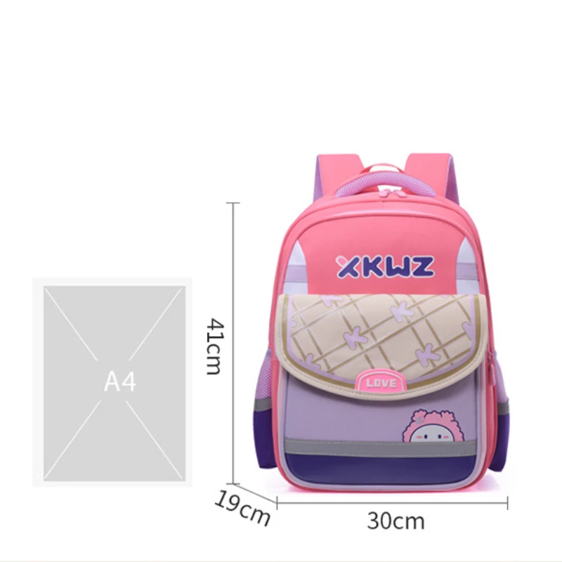 New High-capacity Children's Backpack, Lightweight Spine Protection Backpack For Boys 4/5/6th Grade Female Elem