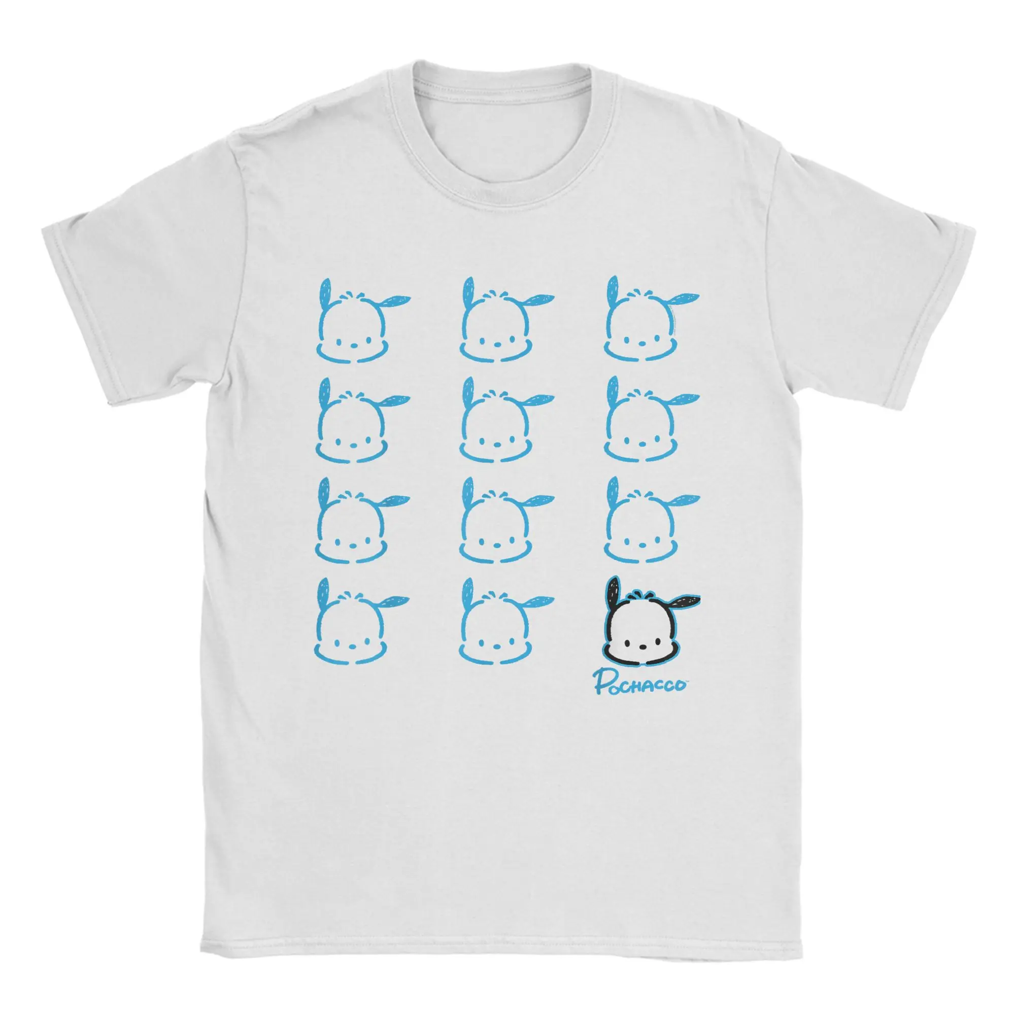 

Pochacco Real T Shirt Summer Hip Hop T Shirts Men Cotton O-Neck 4XL 5XL 6XL Tees Short Sleeve Awesome Tshirt