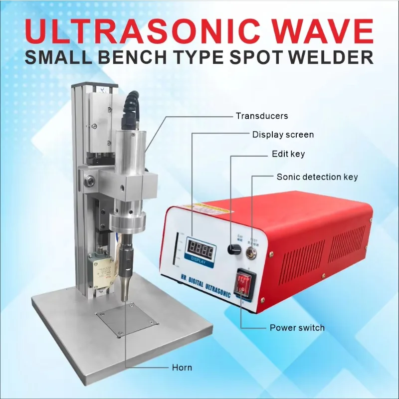 Best New Ultrasonic Welding Machine for Plastics: Spot Welder for Automotive Door Panels, Non-woven Fabrics, PP, and PVC