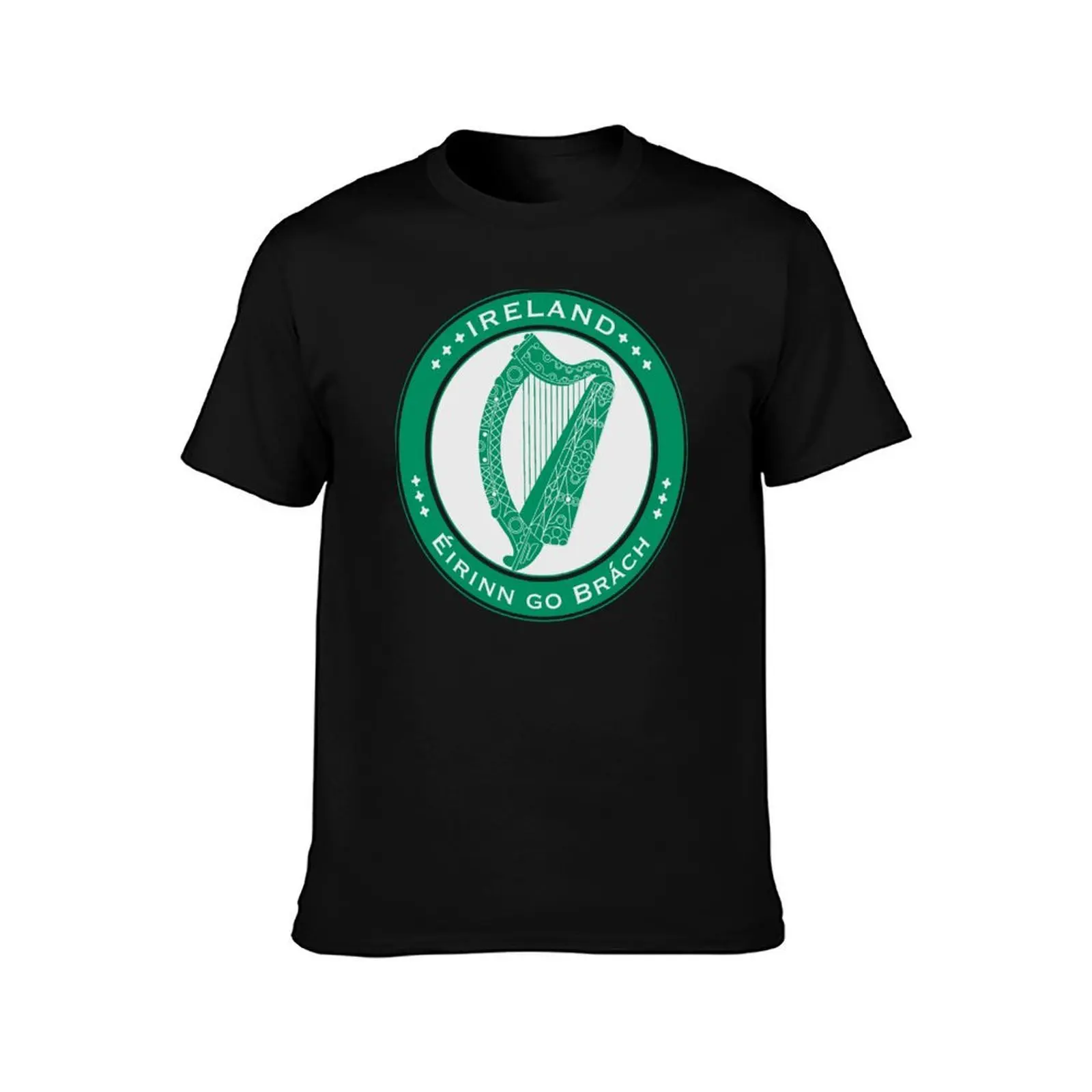 FLAGS AND DEVICES OF THE WORLD - IRELAND T-Shirt Standard Fit Solid Tee Shirt
