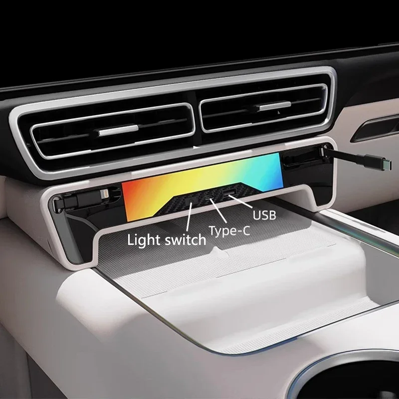 لرائدة مثالية Li Auto Lixiang L6 L7 L8 L9 2022 2023 2024 شاحن سيارة متعدد الوظائف ملحقات تعديل السيارة الداخلية #5