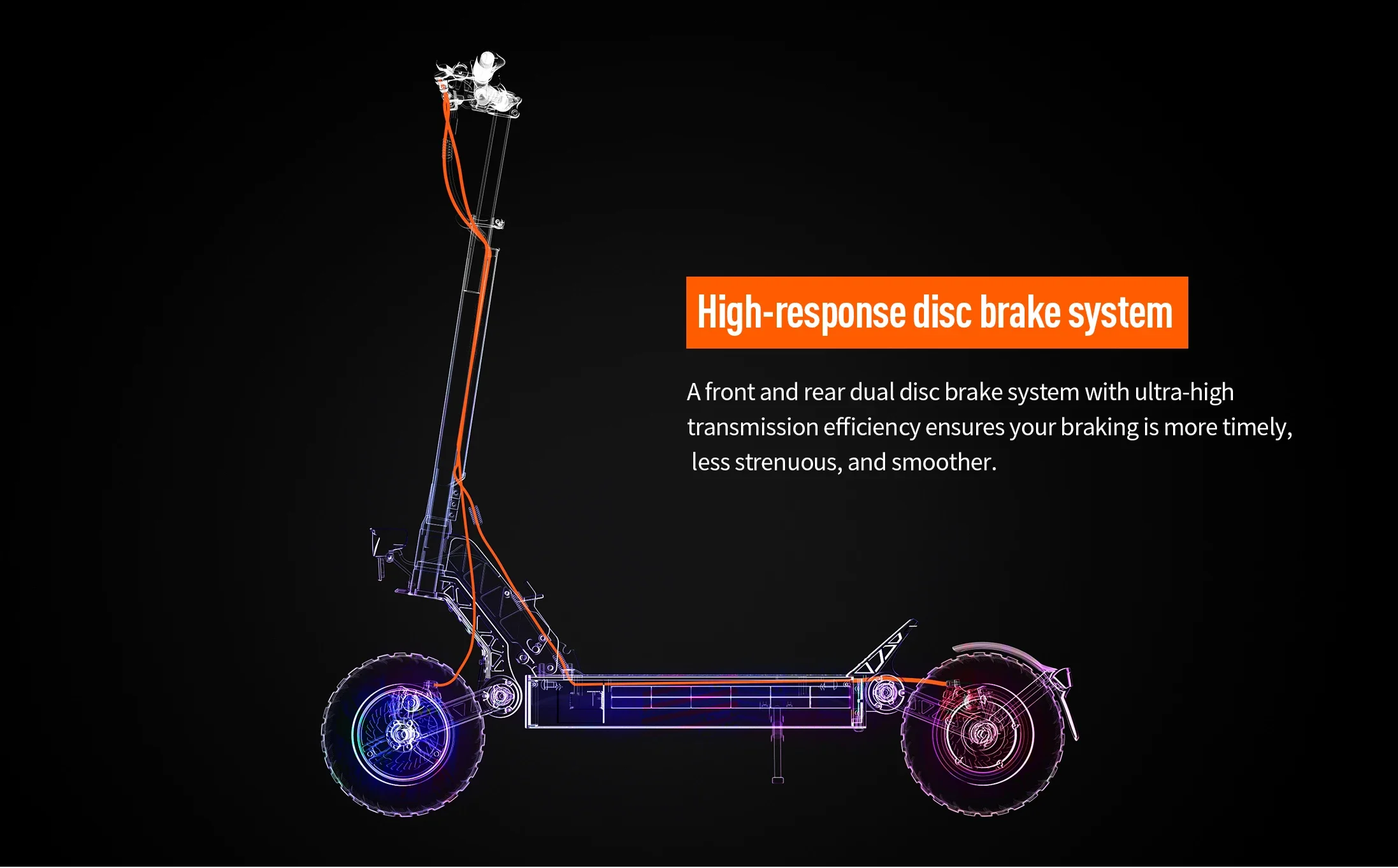 JOYOR S5 (ABE) E-Scooter für Erwachsene, 48V13AH Akku, City-Commuting E-Scooter, 10 Zoll Luftreifen, Elektroroller – Detail 4