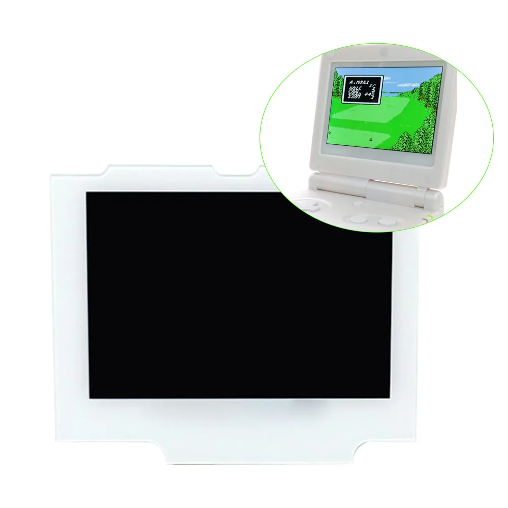 V5 Pre-Laminated IPS LCD For GBA SP 3.0 inch Real Drop in Screen Replacement Kits Easy to Install