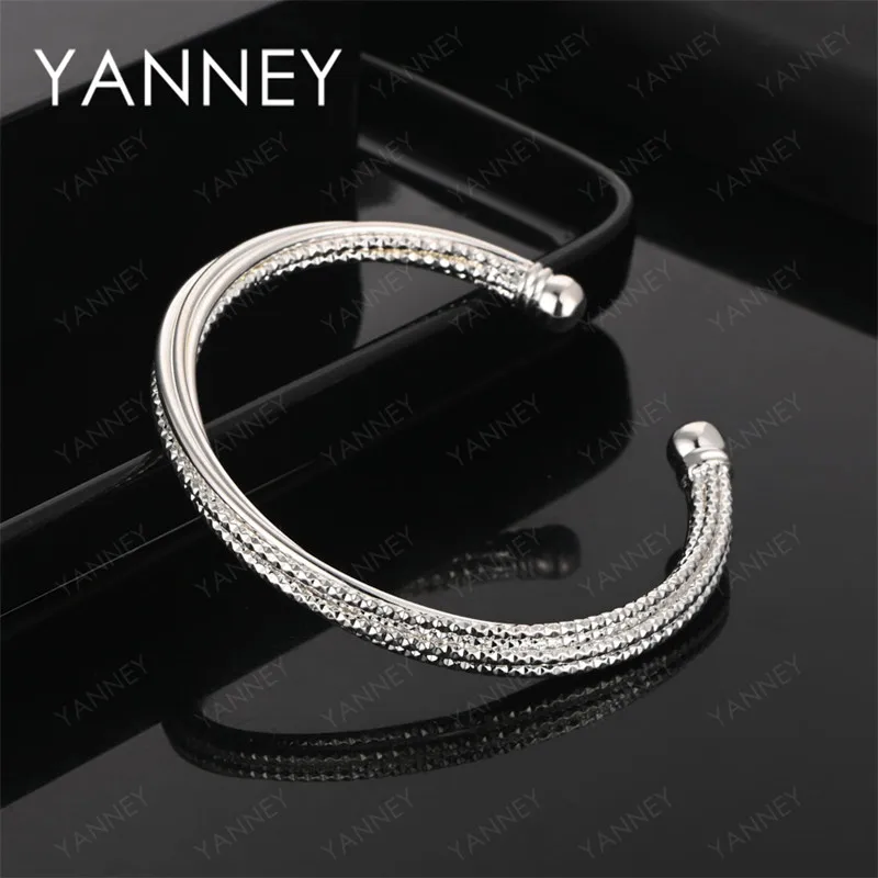 

Fashion 925 Sterling Silver Exquisite Zirconia Bracelet Women Wedding Jewelry Jewelry Party Gift