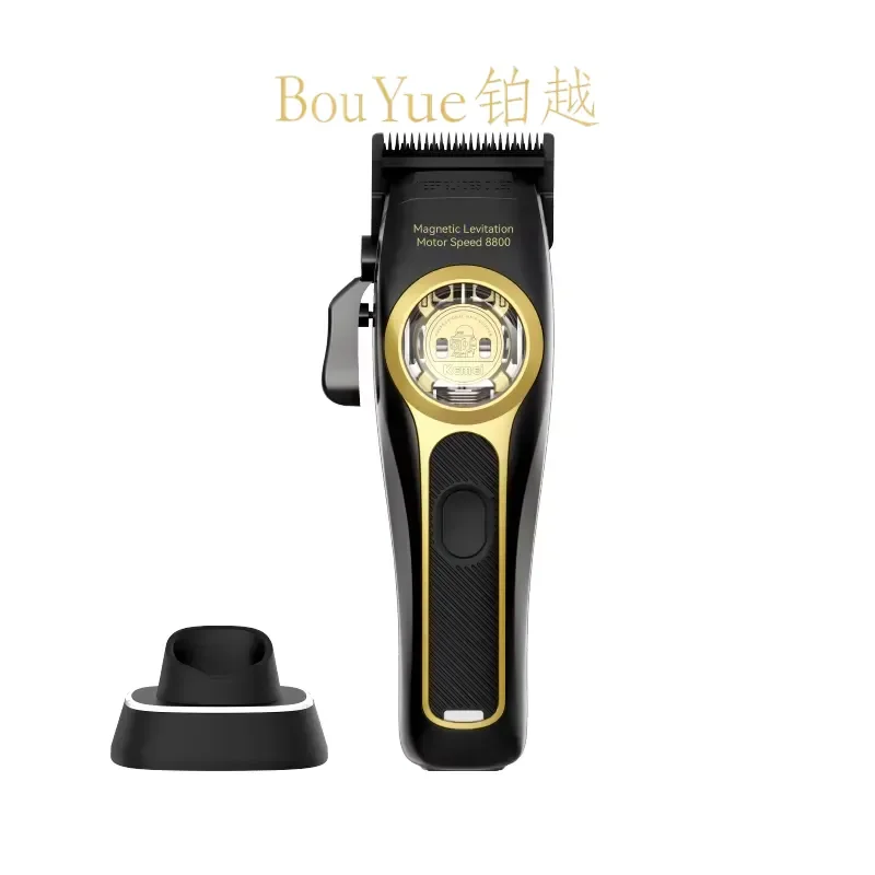 Professional Cordless Hair Clipper Electric Trimmer Men Barber Shaver Rechargeable Grooming Kit Zero Gap Fade Cutting Machine