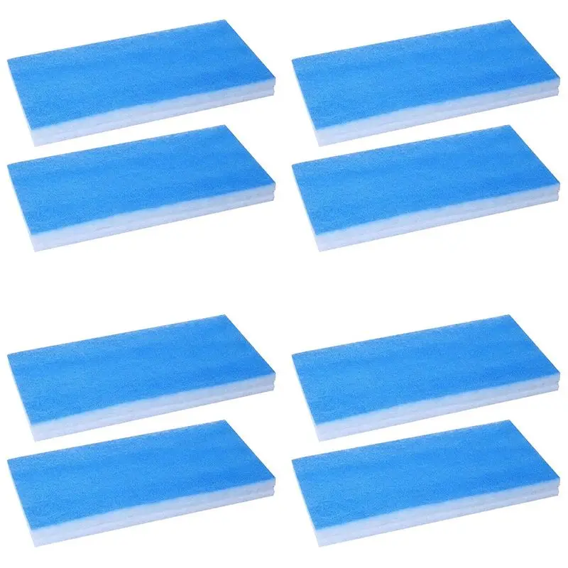 Airbrush Hobby Airbrush Spray Booth Filter Set, Fiberglass Booth Replace Filter Compatible For Master, Paasche 8 Pieces-A68E