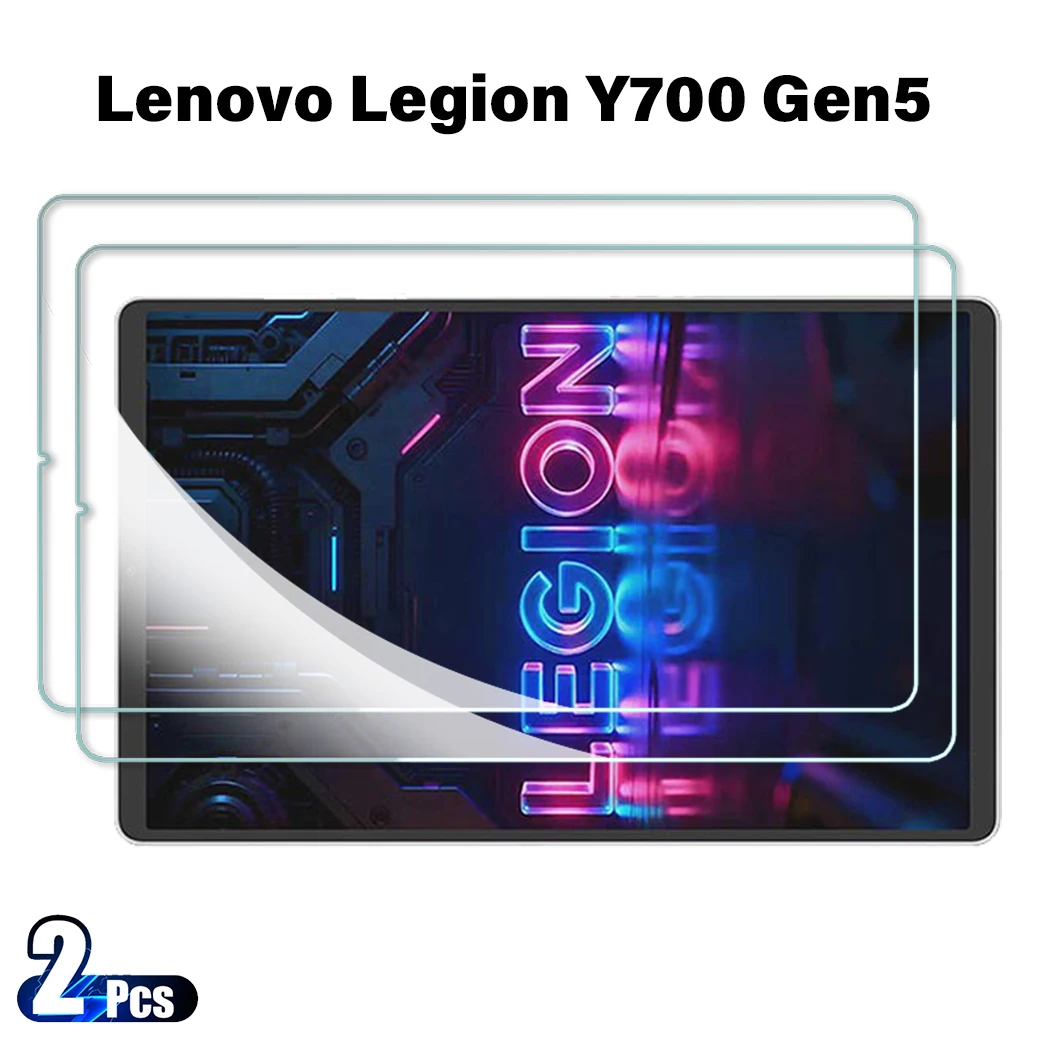 2PCS For Lenovo Legion Y700 Gen 5 Tempered Glass Screen Protector Y700 5rd 8.8 inch Tablet Anti Scratch HD Protective Film