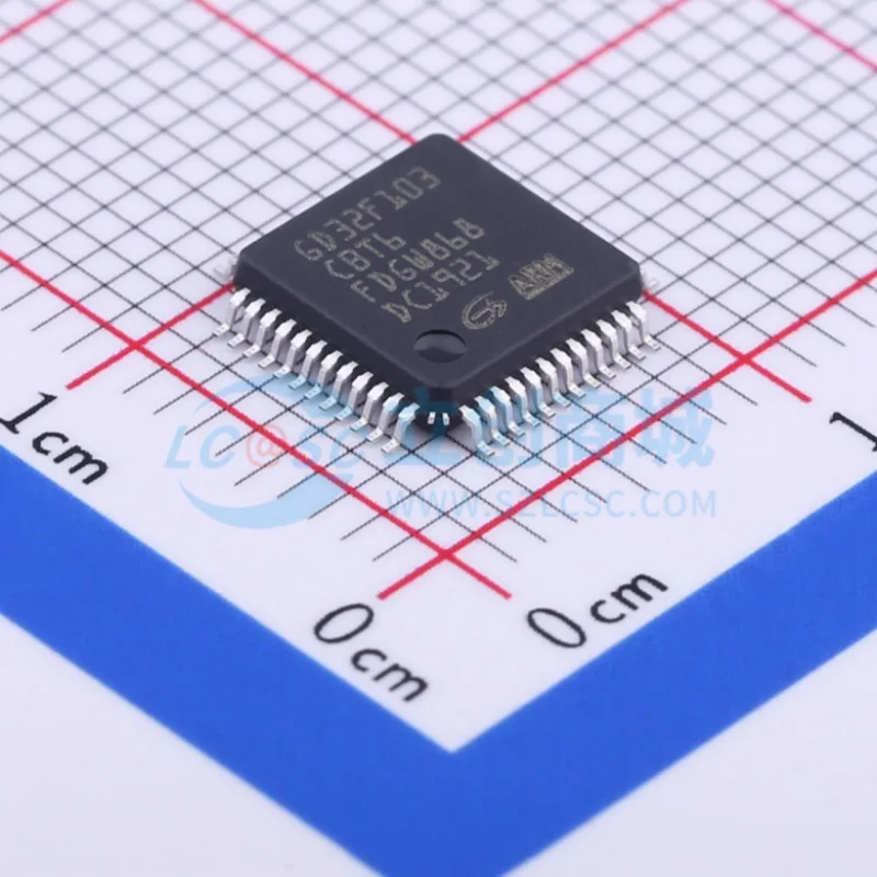 

1 PCS/LOTE GD32F103CBT6 GD32F103 LQFP-48 100% New and Original IC chip integrated circuit