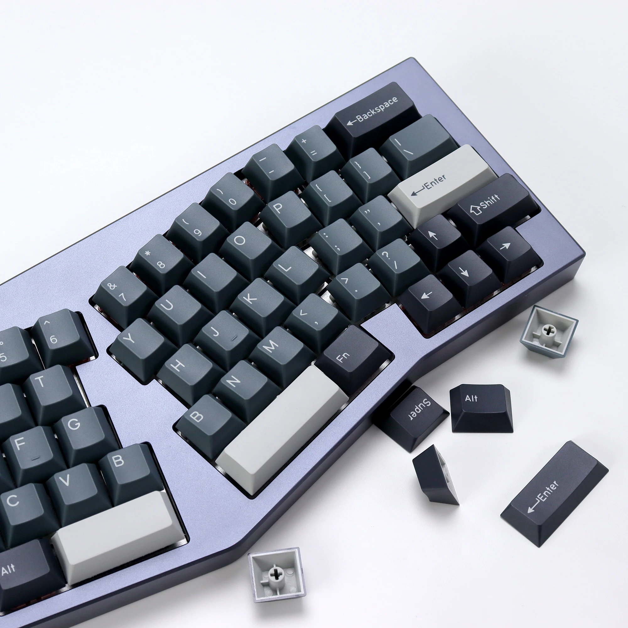 KBDiy 174 Keys GMK Apollo Keycaps PBT Retro Double Shot Set Cherry Profile Custom Key Caps Gaming Mechanical Keyboard Keycap