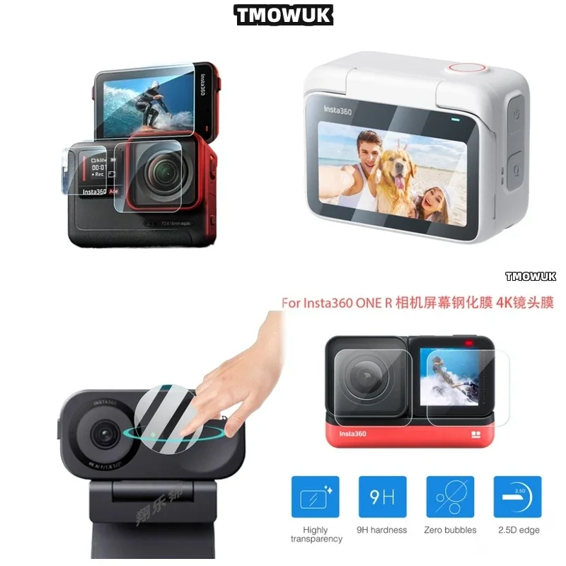 

For Insta360 One RS Link 2C Professional Use Tempered Glass Screen Film