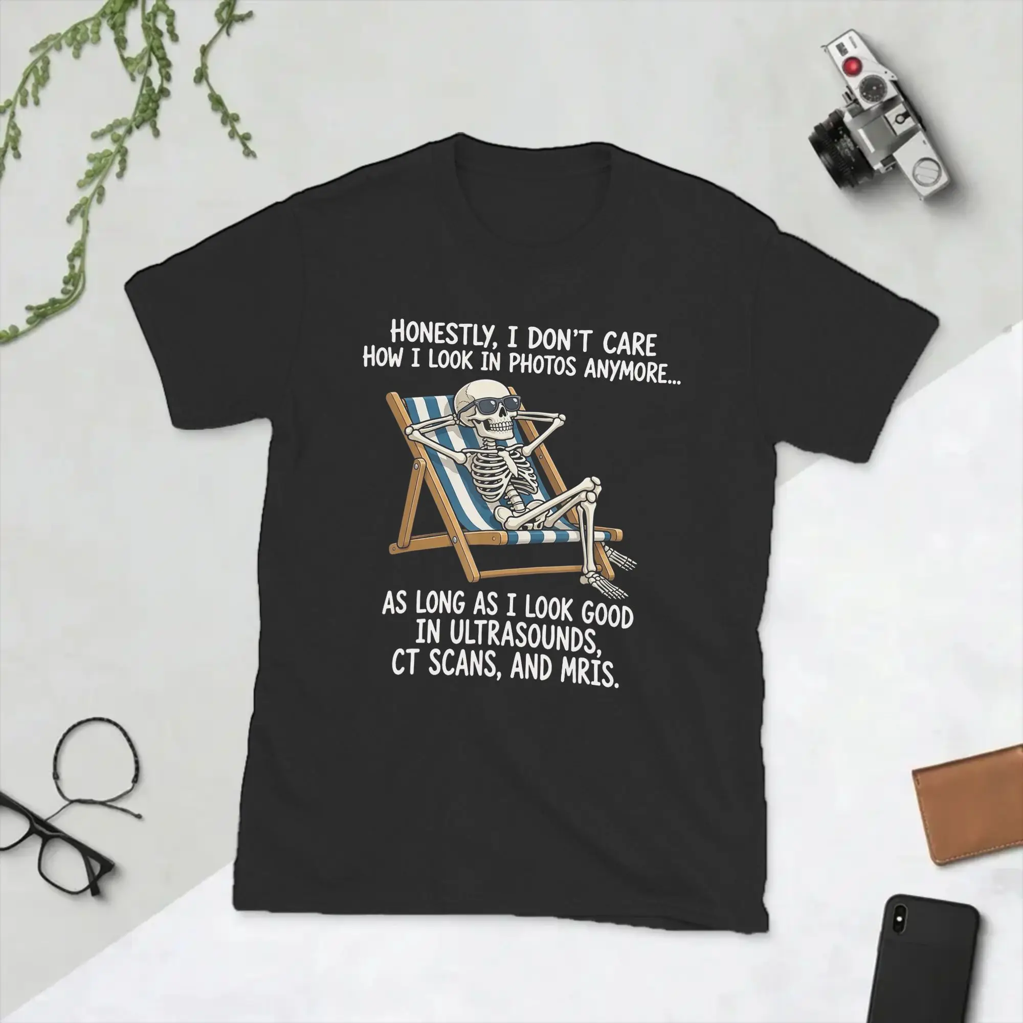 Men Honestly I Don't Care How I Look in Photos Anymore T Shirt  Cotton Clothes Funny Short Sleeve Crewneck Tee Shirt T-Shirt