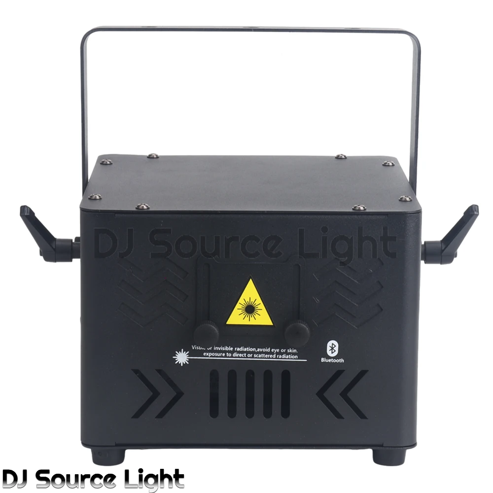 New Bluetooth APP Control 4W 6W Laser Light RGB Animation Scanner Stage Light DMX512 For DJ Disco Club Android/Ios APP Control