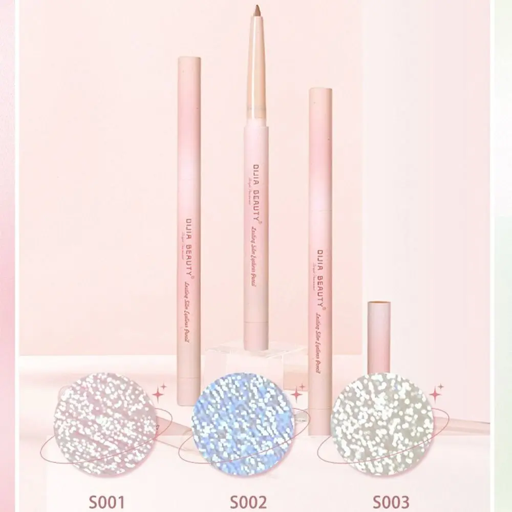 Eye Shadow Pencil Eyes Makeup Lip Liner Pencil Face Highlighter Lying Silkworm Pencil Glitter Eyeshadow Pen Eyeliner Pencil