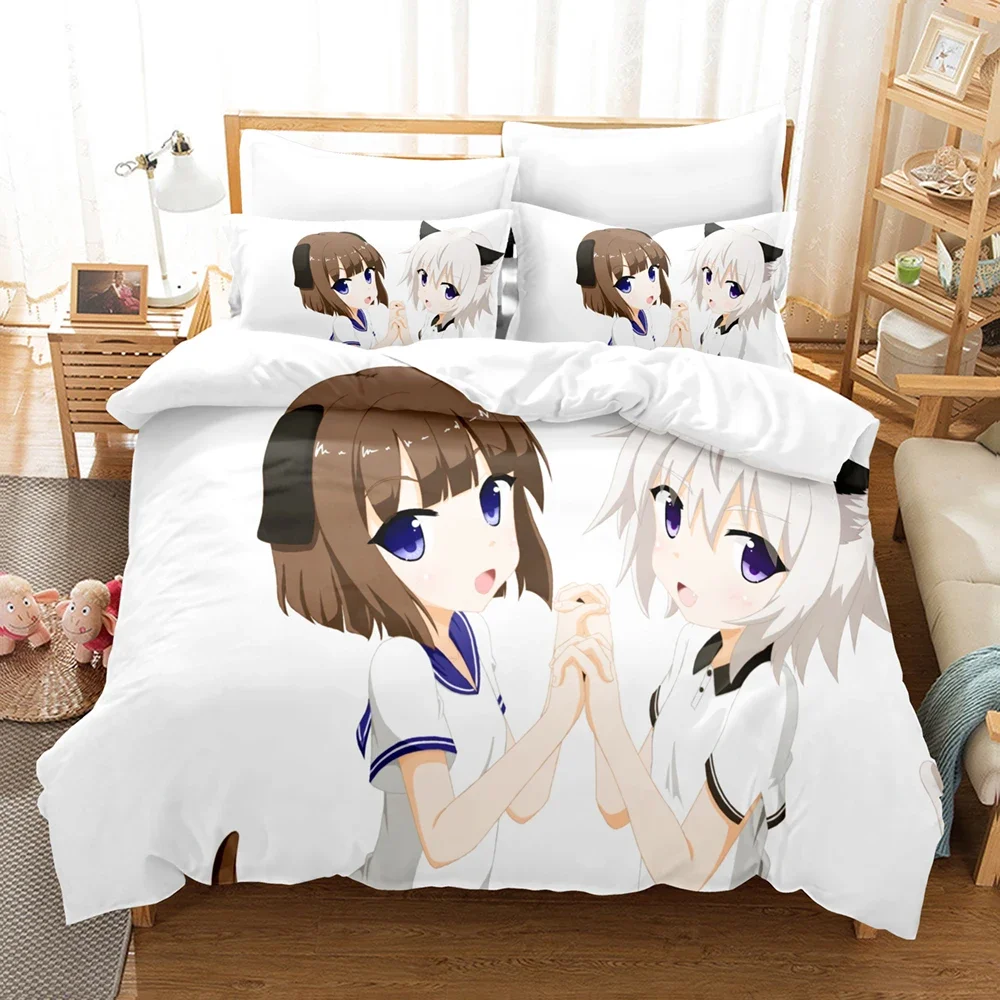 

3D Death March to the Parallel World Rhapsody Комплект постельного белья Single Twin Full Queen King Size Комплект постельного белья для взрослых Набор пододеяльников для спальни