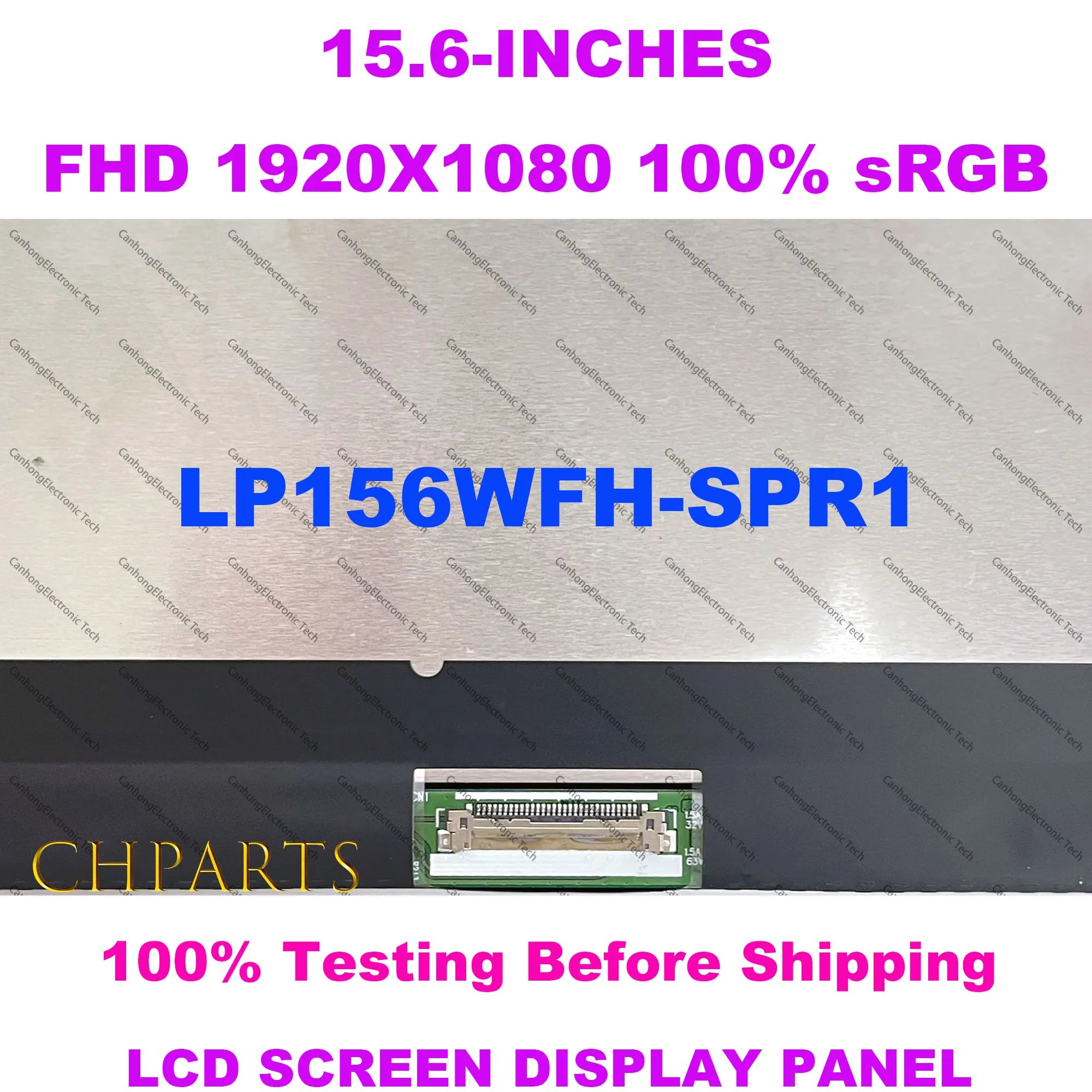 15.6" Slim 30Pins LCD Display Matrix Replacement Panel NV156FHM-N6A N67 LP156WFF-SPF1 LP156WFH-SPR1 LP156WFH SPR2 NV156FHM N69