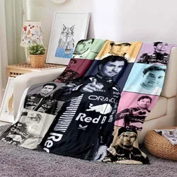 CHECO PEREZ FOR THE Patterned Blanket Star Art Flannel Thin Blanket Portable Home Travel Office Lunch Break Blanket