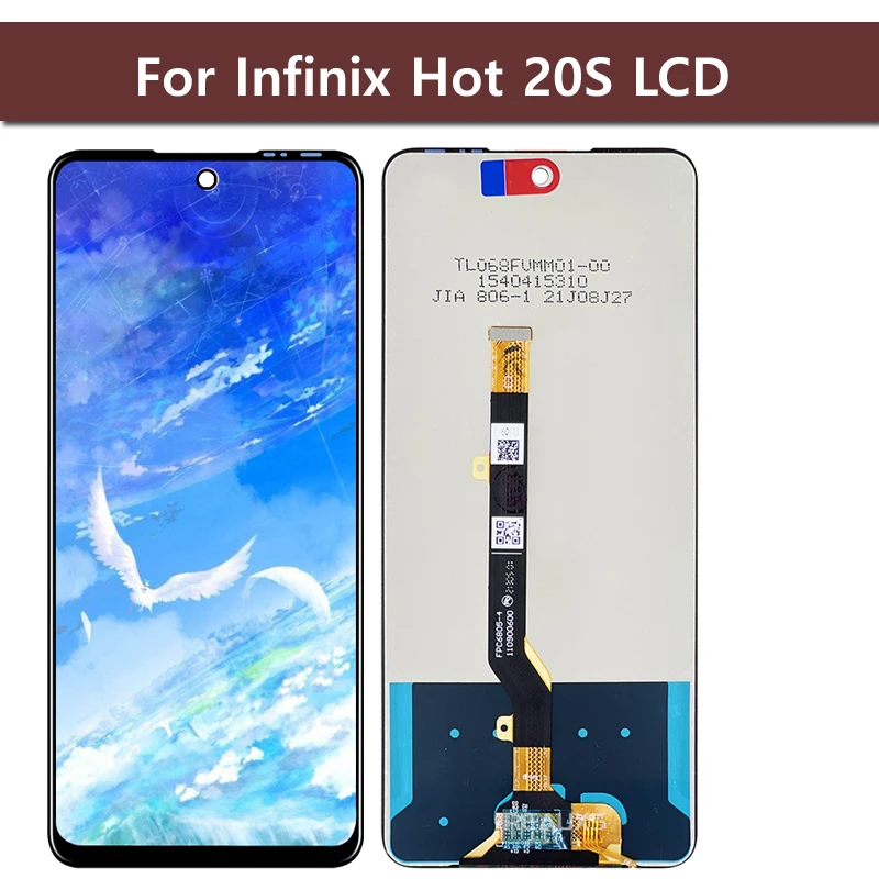 تقرير ونصيحة حول شاشة lcd لجهاز Infinix Hot 20S بحجم 6.78 بوصة (نموذج X6827)