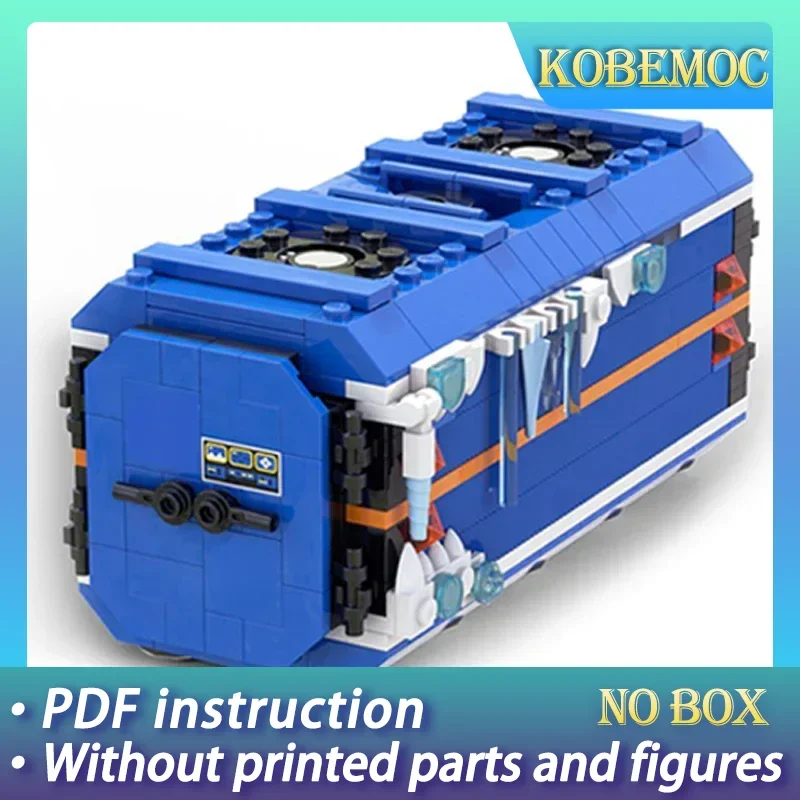 

Space Transportation Model Moc Building Bricks Space Shipping Container Technology Blocks Gifts Christmas Toys DIY Sets Assembly
