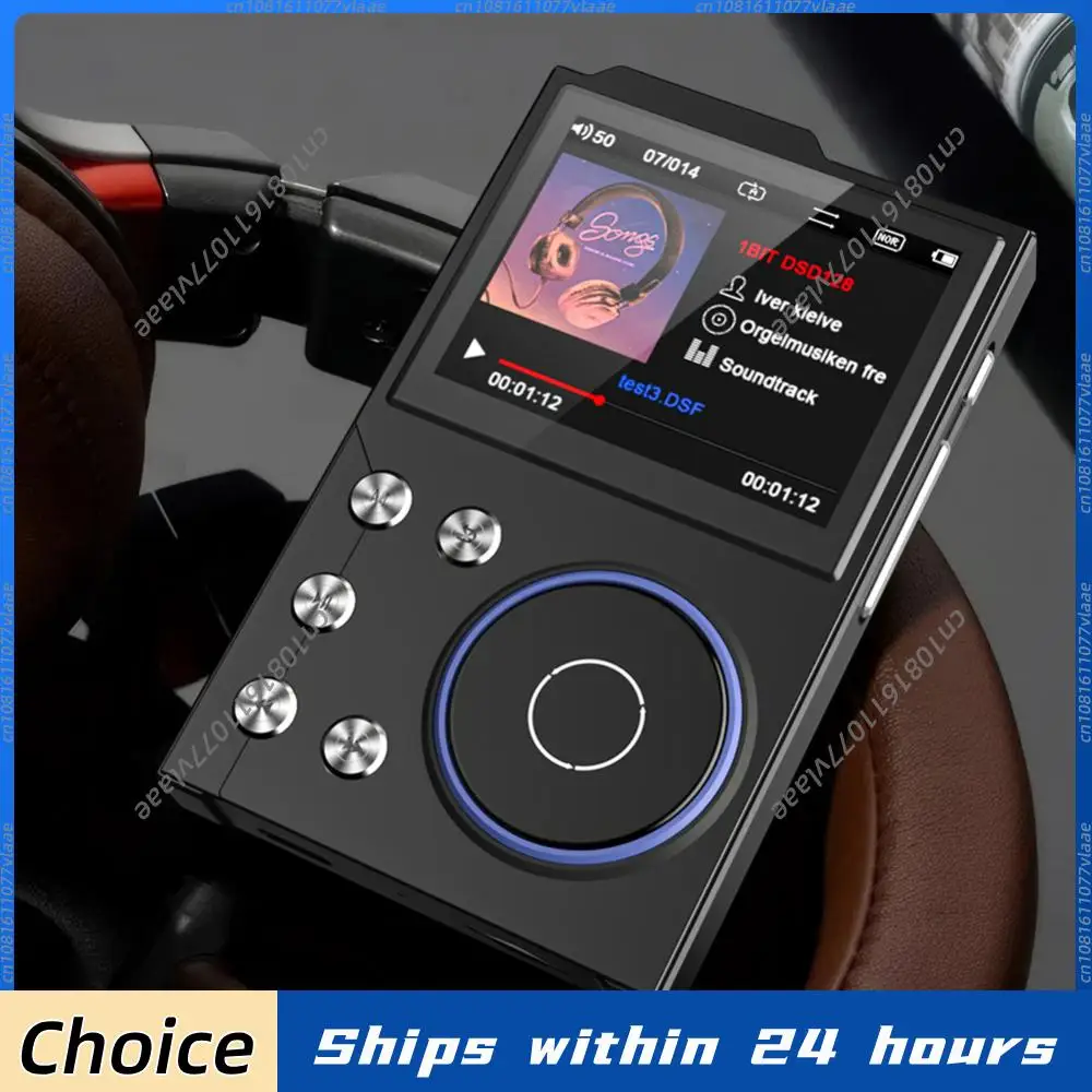 

Hi-Fi MP3-плеер, цифровой музыкальный плеер, совместимый с Bluetooth 5.3, портативный цифровой аудиоплеер, поддержка до 256 ГБ