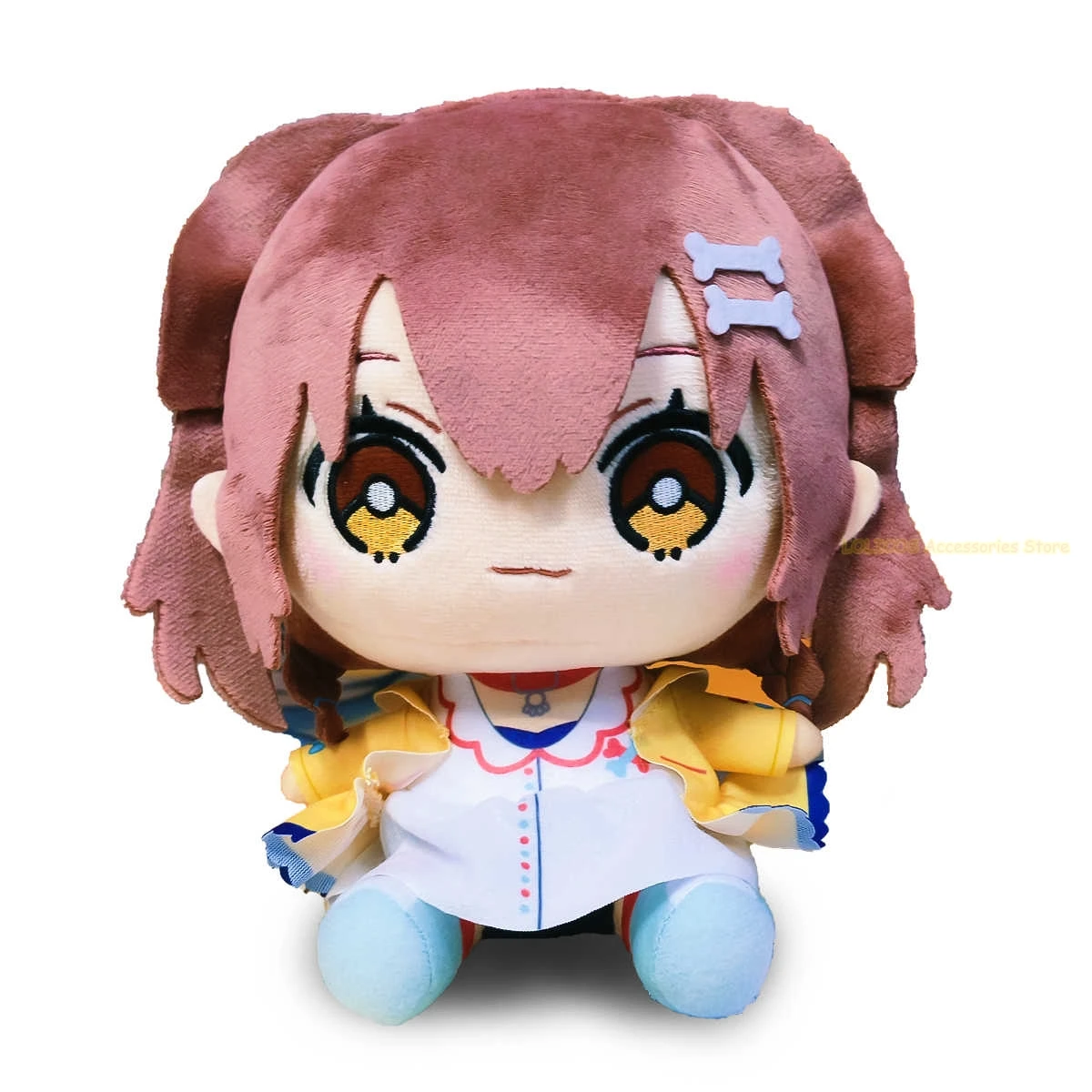 

Anime Inugami Korone Girl Cute Q Version Series Figure Model Sitting Pillow Cosplay Cartoon Kawaii Xmas Gifts