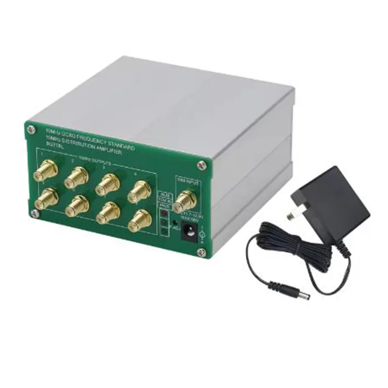 

BG7TBL 10MHz 0.1Vpp-5Vpp Frequency Divider 8-Channel Output Distribution Amplifier without/With Built-in OCXO