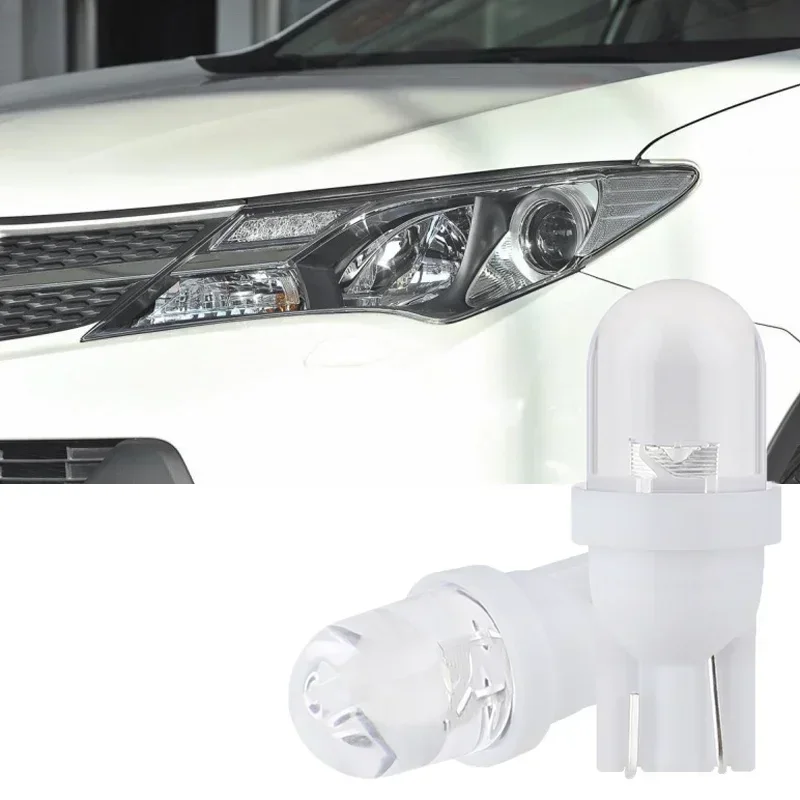 Picture 4: Car 30pcs 12V T10 Led Bulbs LED Light Cold White Silica Auto Interior Dome Reading Wedge Side Door Trunk Lamp License Plate Lamp