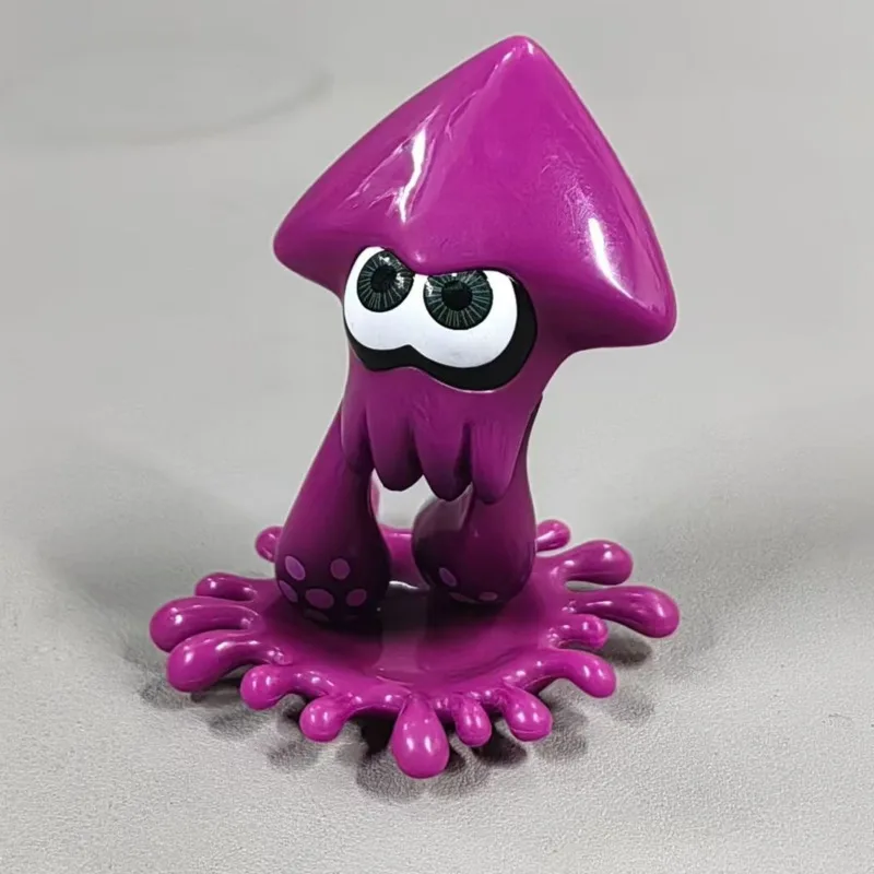 Game Splatooned 3D Octopus Figure Collectible Model Toys Squid Figure Animation Model Kids Toys Kawaii Desktop Decor Kid Gift