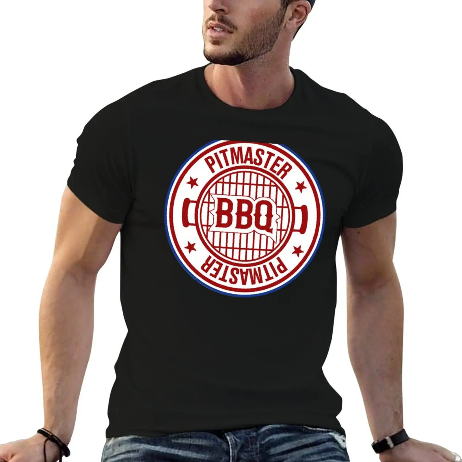 

quality Funny luxury Pitmaster BBQ man Dad for gift man T-Shirt t t shirt shirts high luxury BBQ Humor brand