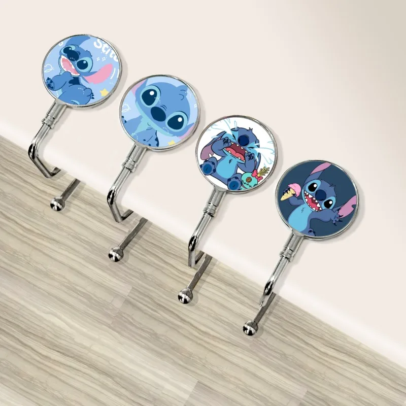 Stitch simple modern creative cute cartoon pattern classroom desk super load-bearing detachable installation-free hook wholesale