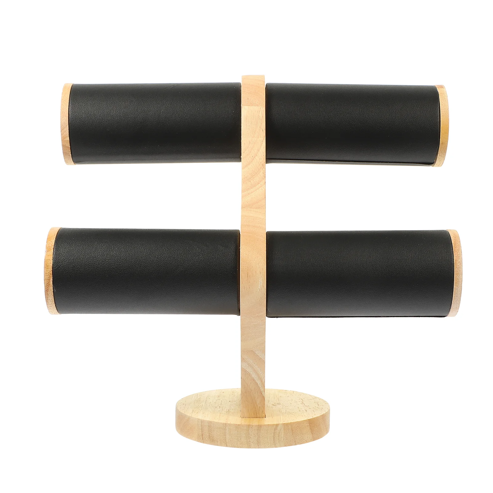 Watch Stand Jewelry Display Holder Showing Earring Stands Wood for Tabletop Bracelet