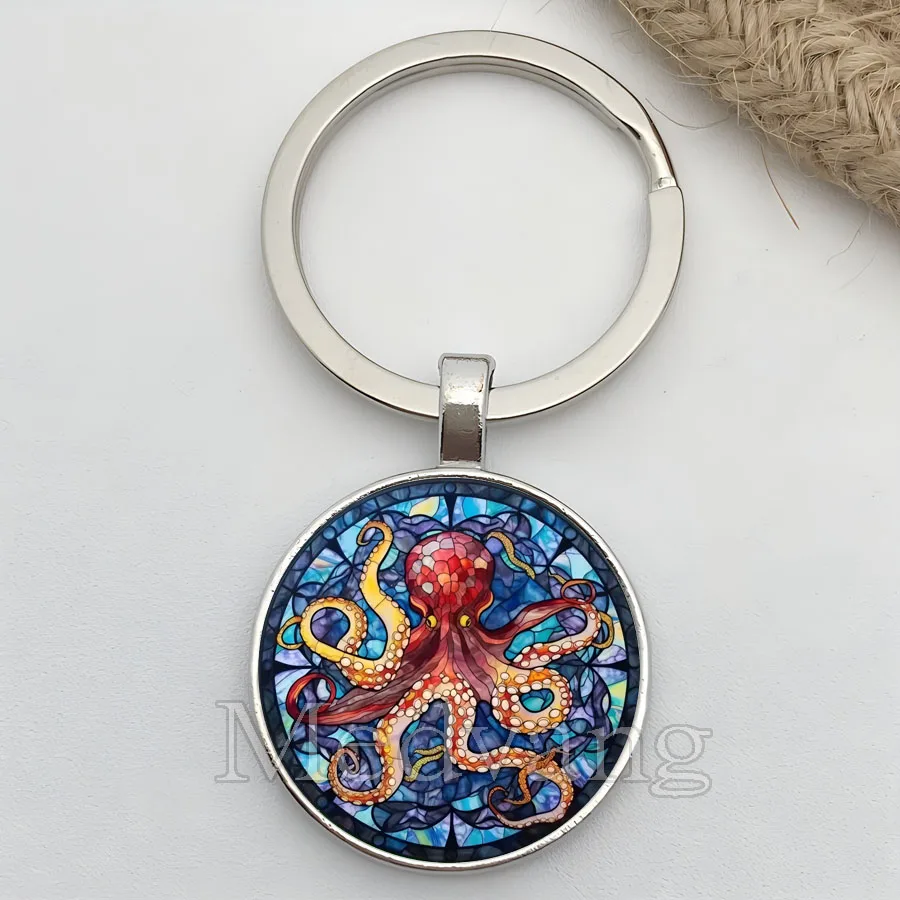 سلسلة مفاتيح رائعة على شكل سلحفاة ملونة على شكل سلحفاة بحرية صور زجاجية كيرينغ هدية للأصدقاء بالجملة من الهدايا التذكارية للحيوانات البحرية