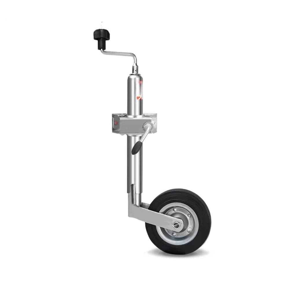 Top rocker trailer jack, bayonet large wheel, hoop guide wheel, yacht RV modified trailer accessories