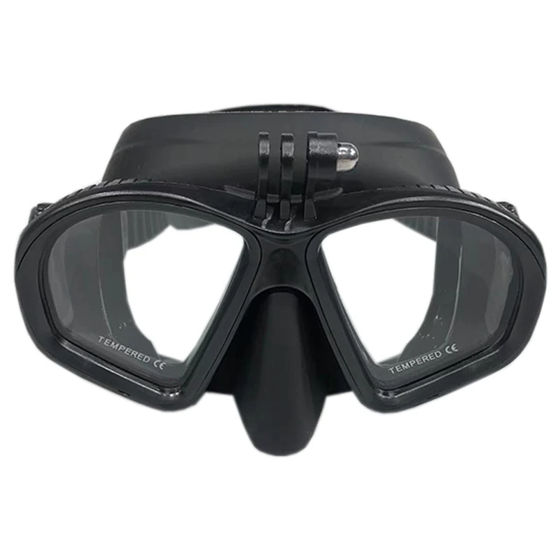 Professionelle Tauchermaske Schnorchelanzug für Erwachsene Silikon-Silikonskirt Taucherbrille Tauchermaske – Detail 8