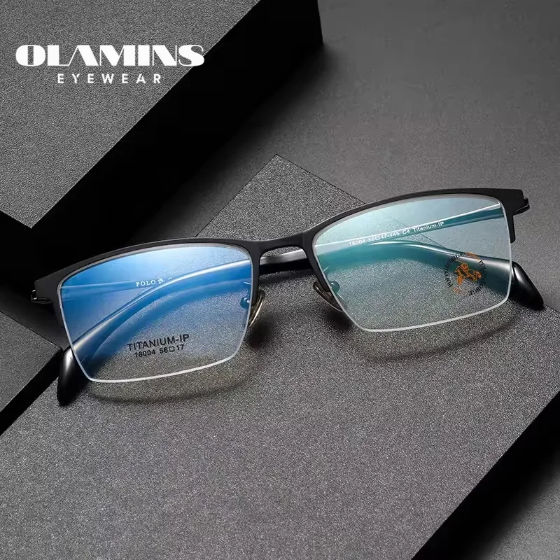 OLAMINS​ New Glasses Frames Optical Eyewear Custom Eyewear Manufacturers Ultem Eyewear Frame Noble eyeglasses For Men 18004