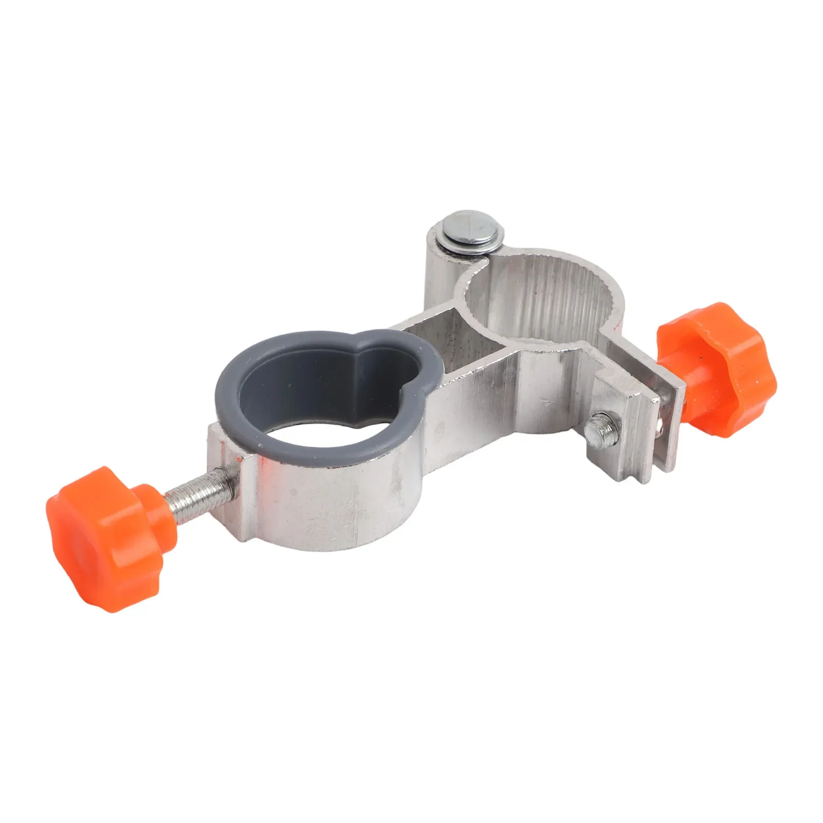Aluminum Clip On Mount For Umbrella 2 Pcs For Garden Chair Parasol Support On Outdoor Patio Balcony Deck Applications
