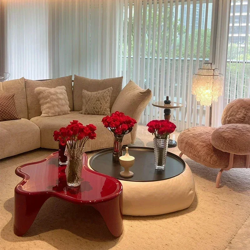 

Современный журнальный столик для гостиной, центральная часть облака, дизайнерский скандинавский роскошный приставной столик, дизайнерский центр, мебель Stolik Kawowy