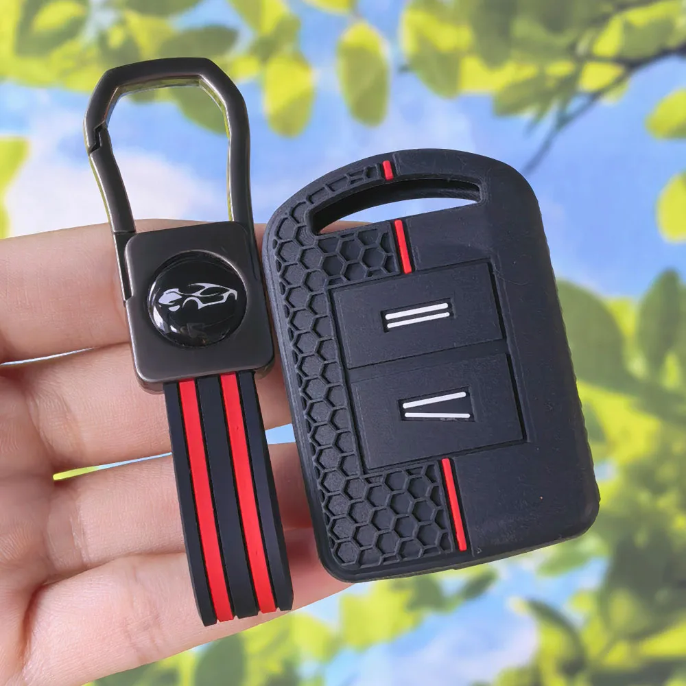 Honeycomb Textured Protector With Keychain For Vauxhall Opel Corsa C Combo Tigra Meriva Agila 2 Button Key Case