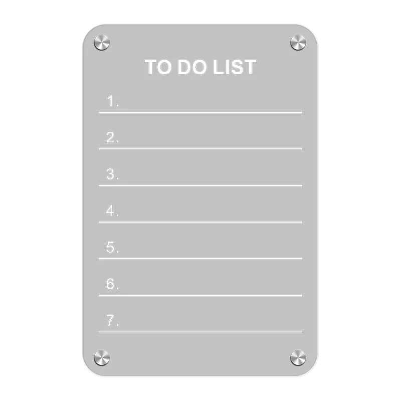 Fridge Magnet Calendar Message Board Display Sticker Home Magnetic Erasable Planner Writing Notepad Premium Feel