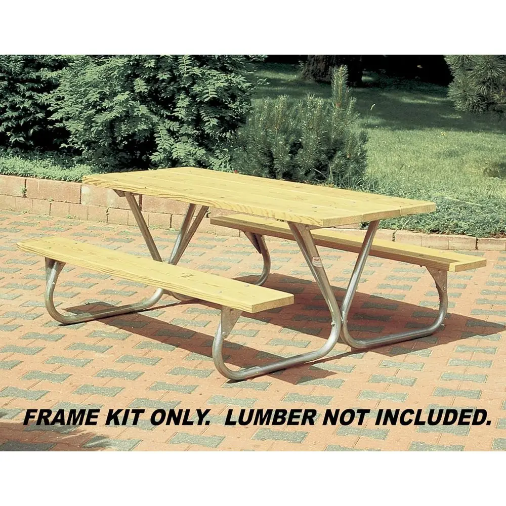 Heavy-Duty American-Made Steel Picnic Tables G-R