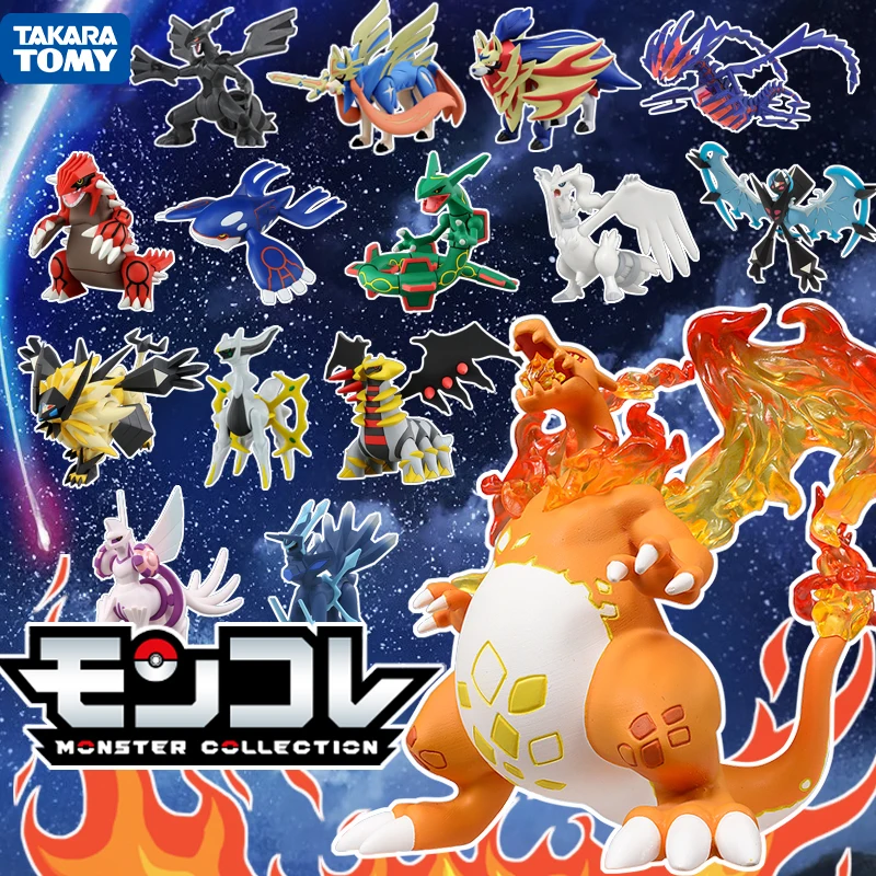 

Original TAKARA TOMY Toy Pokémon MS Anime Action Figure Pikachu Pokemon XY Monster Collection Sun Moon Sword Shield Eevee Toys