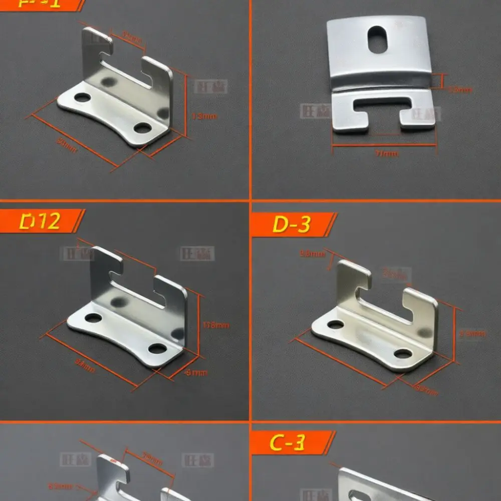 Replacement Spring Brackets For LED Recessed Lighting Ceiling Installation Powerful Metal Clips Panel Light Fixing Hardware